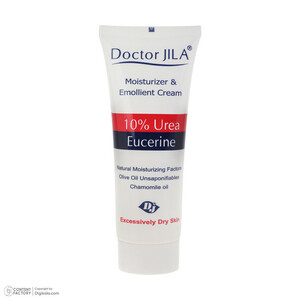 کرم مرطوب کننده دکتر ژیلا مدل اوره 10% مناسب پوست های خشک وزن 75 گرم