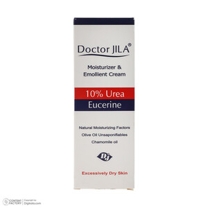 کرم مرطوب کننده دکتر ژیلا مدل اوره 10% مناسب پوست های خشک وزن 75 گرم