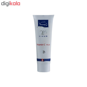 کرم ضد چروک دکتر ژیلا سری Q10 مدل Vitamin C Plus حجم 50 میلی لیتر