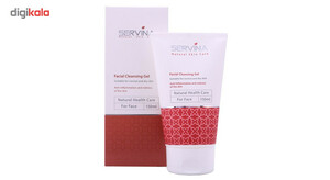 ژل شست‌وشوی صورت سروینا مخصوص پوست‌های خشک و معمولی مدل Normal and Dry skin حجم 150میلی‌لیتر