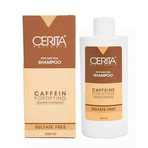 شامپو تقویت کننده و ضد ریزش مو سریتا  مدل Caffein حجم 200 میلی لیتر