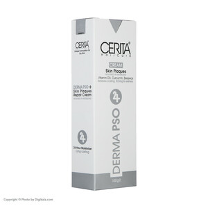 کرم ترمیم کننده سریتا مدل DERMA PSO 24H حجم 100 میلی لیتر