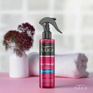 اسپری محافظ حرارتی مو فولیکا مدل Heat Primer حجم 200 میلی لیتر