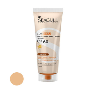 کرم ضدآفتاب رنگی سی گل مدل Sunpro SPF60 مناسب پوست چرب تا معمولی، حجم 50 میلی‌لیتر