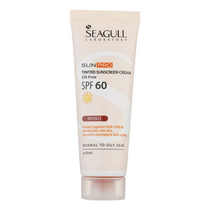 کرم ضدآفتاب رنگی سی گل مدل Sunpro SPF60 مناسب پوست چرب تا معمولی، حجم 50 میلی‌لیتر