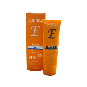کرم ضد آفتاب رنگی اویدرم SPF 50 مدل 1017 ‌مناسب پوست‌های خشک حجم 40 میلی‌لیتر