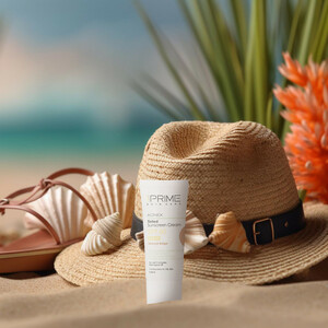 کرم ضدآفتاب رنگی پرایم مدل Acnex Beige SPF60، مناسب پوست‌های چرب، حجم 40 میلی‌لیتر
