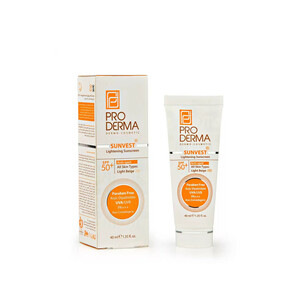 کرم ضدآفتاب فاقد چربی پرودرما مدل SPF50، حجم 40 میلی‌لیتر