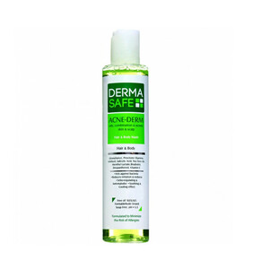 شامپو سر و بدن درماسیف مدل Acne Derm حجم ۲۰۰ میلی لیتر