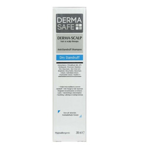 شامپو ضدشوره مو درماسیف مدل DERMA-SCALP حجم 200 میلی لیتر