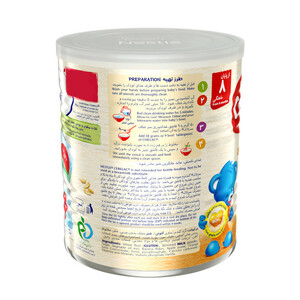 غذای کودک گندم و میوه سرلاک - 400 گرم