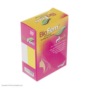 کپسول بایوفم تک ژن فارما بسته 30 عددی