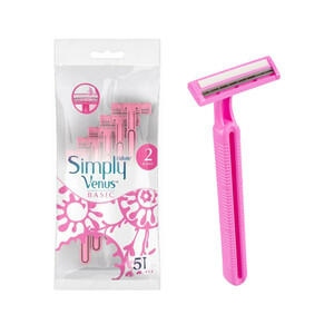 خود تراش ژیلت مدل simply venus بسته 5 عددی