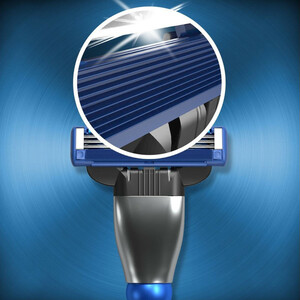 تیغ یدک ژیلت مدل Mach 3 Turbo ‏بسته 4 عددی