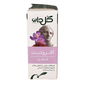 قطره گیاهی آفرودیت گل دارو حجم 30 میلی لیتر