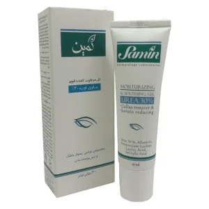 ژل مرطوب کننده ثمین مدل اوره 30% حجم 30 میلی لیتر