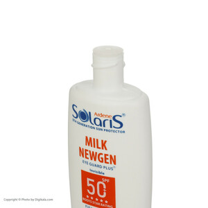 لوسیون ضد آفتاب آردن سولاریس مدل MILK NEWGEN حجم 100 میلی لیتر