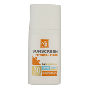فلوئید ضدآفتاب بی‌رنگ مای +SPF30 مدل Physicall مناسب انوع پوست، حجم 50 میلی‌لیتر