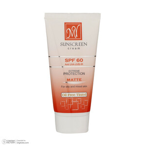 کرم ضدآفتاب رنگی مای مدل SPF60، مناسب پوست‌های چرب و مختلط، حجم 50 میلی‌لیتر