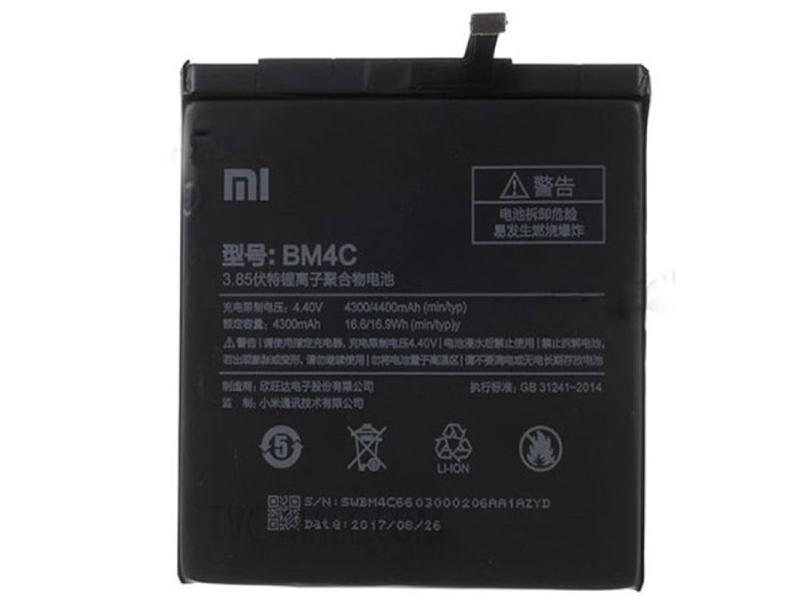 باتری موبایل اورجینال شیائومی مدل BM4C با ظرفیت 4400mAh مناسب برای گوشی موبایل Xiaomi Mi Mix