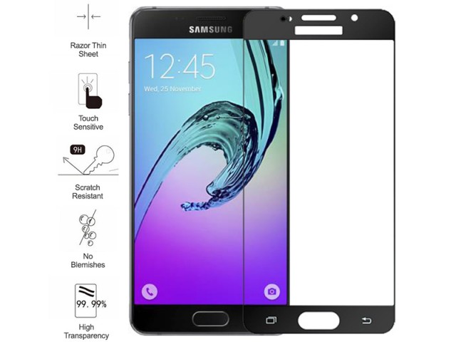 محافظ صفحه نمايش تمام چسب مناسب برای گوشی موبايل سامسونگ A310