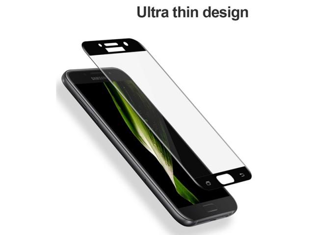 محافظ صفحه نمايش تمام چسب کوکوک مدل 4D Rounded Edges مناسب برای گوشی موبايل سامسونگ A3 2017