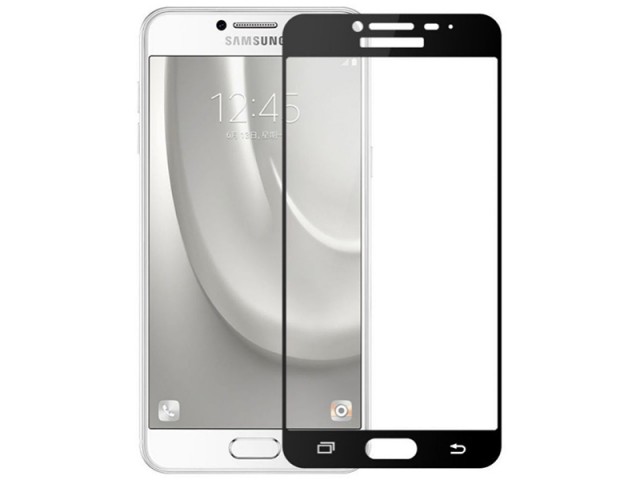 محافظ صفحه نمايش تمام چسب مناسب برای گوشی موبايل سامسونگ C7