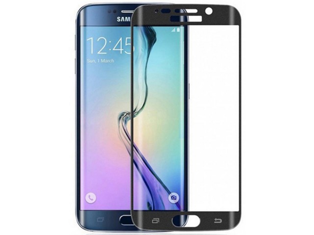 محافظ صفحه نمايش تمام چسب کوکوک مدل 4D Rounded Edges مناسب برای گوشی موبايل سامسونگ S7 Edge