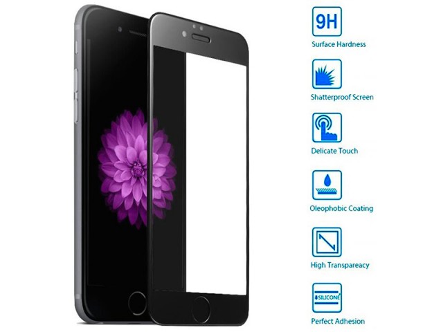 محافظ صفحه نمایش تمام چسب جی سی کام مناسب برای گوشی موبایل آیفون 6