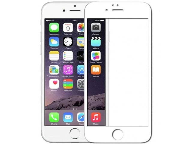 محافظ صفحه نمايش تمام چسب کوکوک مدل 4D Rounded Edges مناسب برای گوشی موبايل آیفون 6