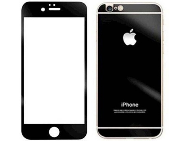 محافظ صفحه نمايش جلو و پشت گوشی مدل Colorful Glass مناسب برای گوشی موبایل آیفون 6 پلاس