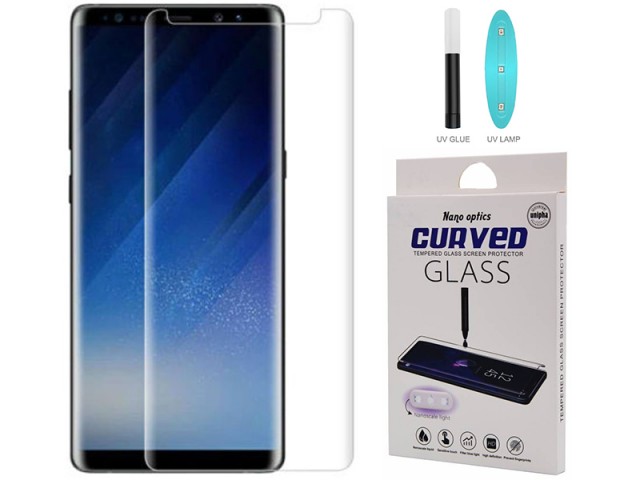 محافظ صفحه نمایش UV مدل Nano Optics Curved مناسب برای گوشی موبایل سامسونگ Note 8