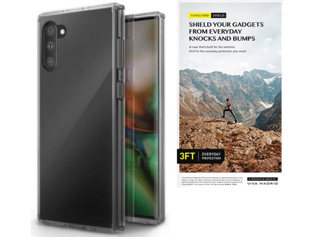 کاور ویوا مادرید مدل Vanguard Shield Hybrid Clear مناسب برای گوشی موبایل سامسونگ Note 10