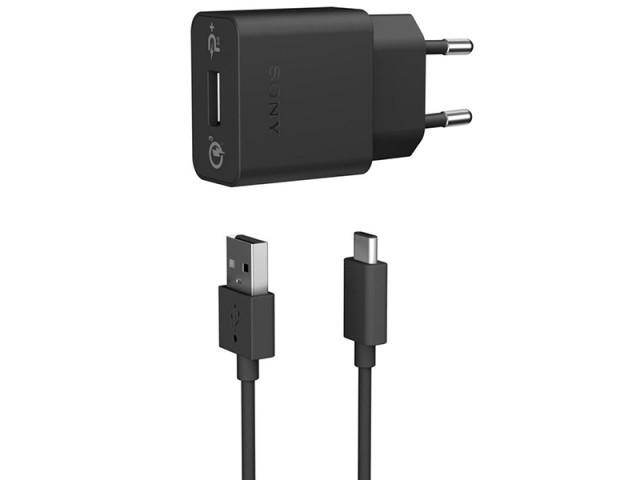 شارژر دیواری سریع سونی مدل UCH12W Quick بهمراه کابل USB-C