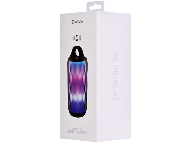 اسپیکر بلوتوث دیویا مدل Rainbow Series Stereo Speaker