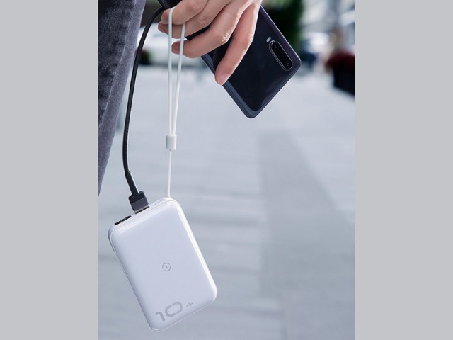 پاور بانک 10000 میلی آمپر وایرلس بیسوس مدل Mini S Bracket Wireless Charger