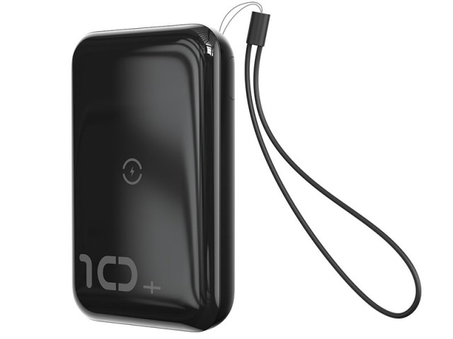 پاور بانک 10000 میلی آمپر وایرلس بیسوس مدل Mini S Bracket Wireless Charger