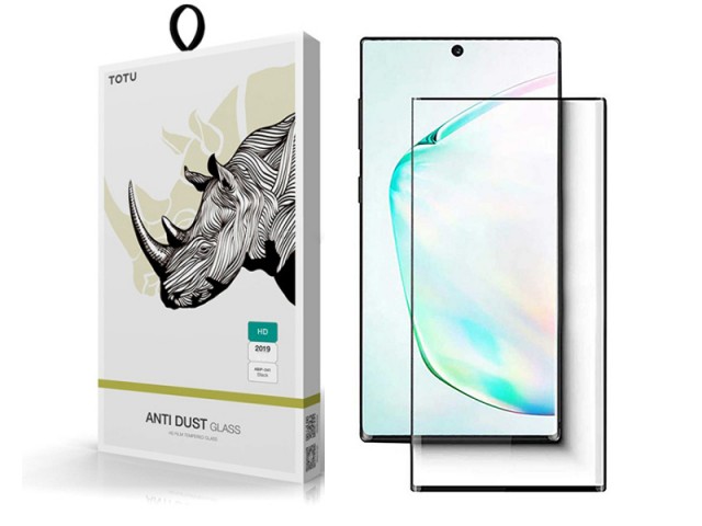 محافظ صفحه نمايش توتو مدل Anti Dust Glass مناسب برای گوشی موبايل سامسونگ Note 10 Plus