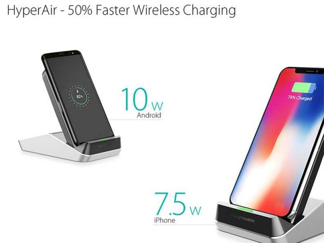 شارژر وایرلس راوپاور مدل Fast Wireless Charging Stand