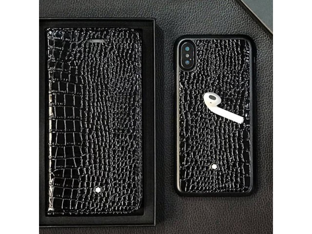 کیف کلاسوری Mont Blanc مناسب برای گوشی موبایل آیفون X Max