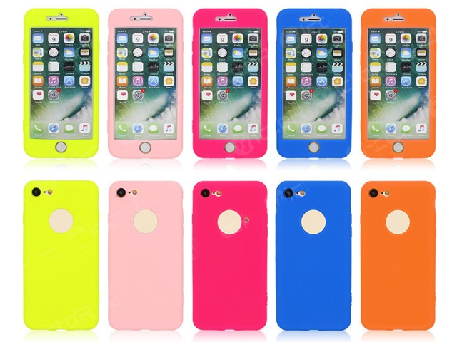 کاور 360 درجه سیلیکونی مناسب برای گوشی موبایل آیفون 6 پلاس
