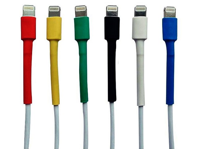 روکش حرارتی محافظ کابل آیفون بسته ۵ عددی