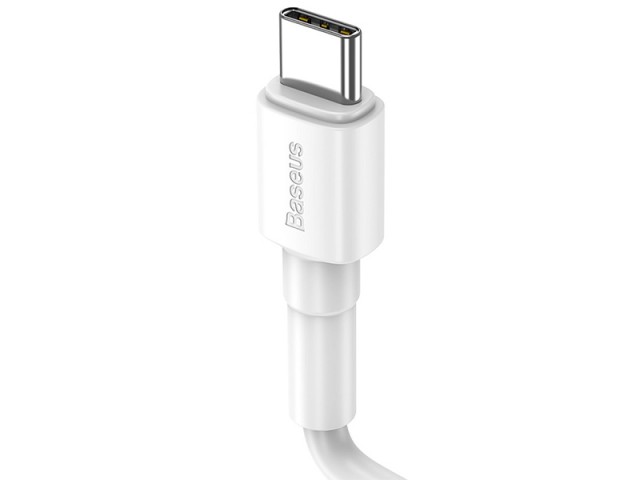 کابل شارژ و انتقال داده تایپ سی بیسوس مدل Mini White