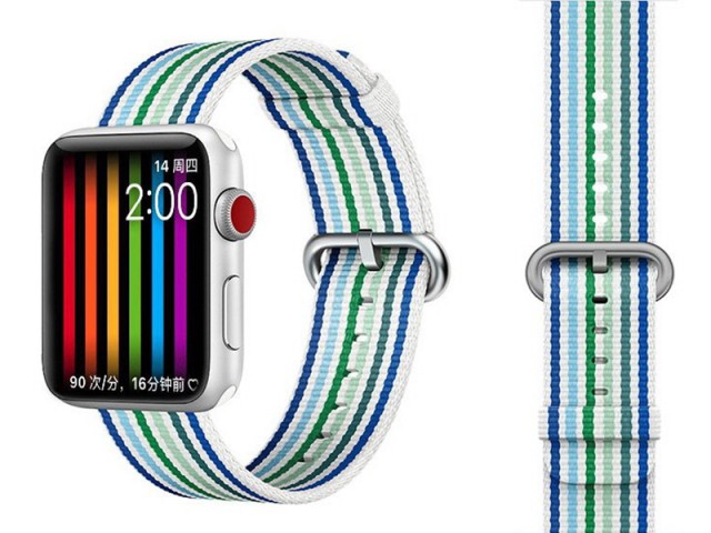 بند ساعت کوتچی مدل W30 Magic Tape WH5251-BG مناسب برای اپل واچ 42 میلی‌متری