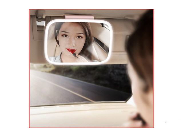آینه چراغ دار بیسوس مدل Delicate Queen Car Touch Up Mirror