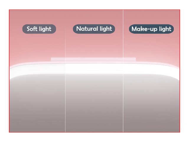 آینه چراغ دار بیسوس مدل Delicate Queen Car Touch Up Mirror