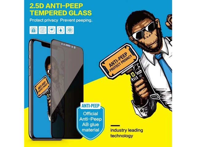 محافظ صفحه نمایش حریم شخصی بلوئو مدل ANTI-PEEP مناسب برای گوشی موبایل اپل iPhone 11 Pro/XS