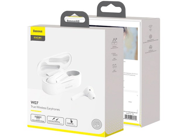 هندزفری بی سیم بیسوس مدل Encok W07 True Wireless Earphones