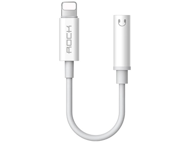 مبدل لایتنینگ به جک 3.5 میلی‌متری راک مدل RCB0665