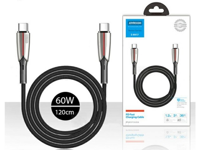 کابل دو سر تایپ سی جویروم مدل S-M417 Roma series PD fast charging cable